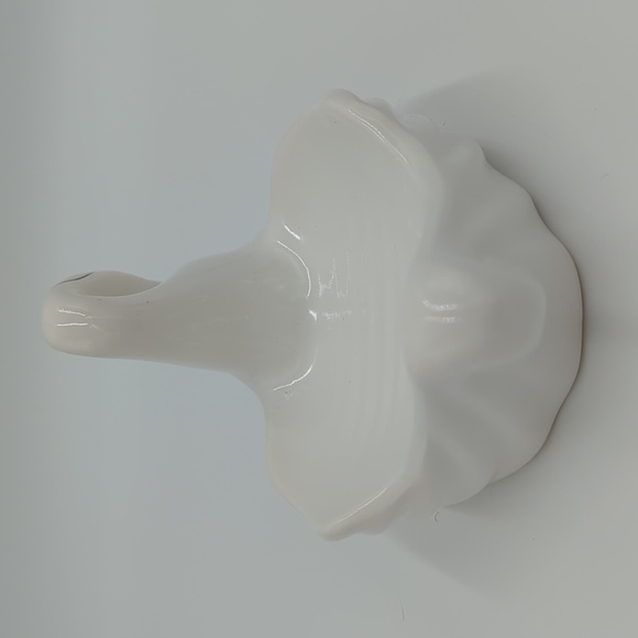 Vintage Swan Soap Dish 5 Inch White Shiny Ceramic Trinket Dish Decorative - Picture 5 of 11